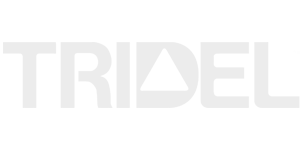 Tridel whtite logo