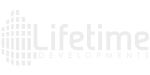 Lifetime Developments whtite logo